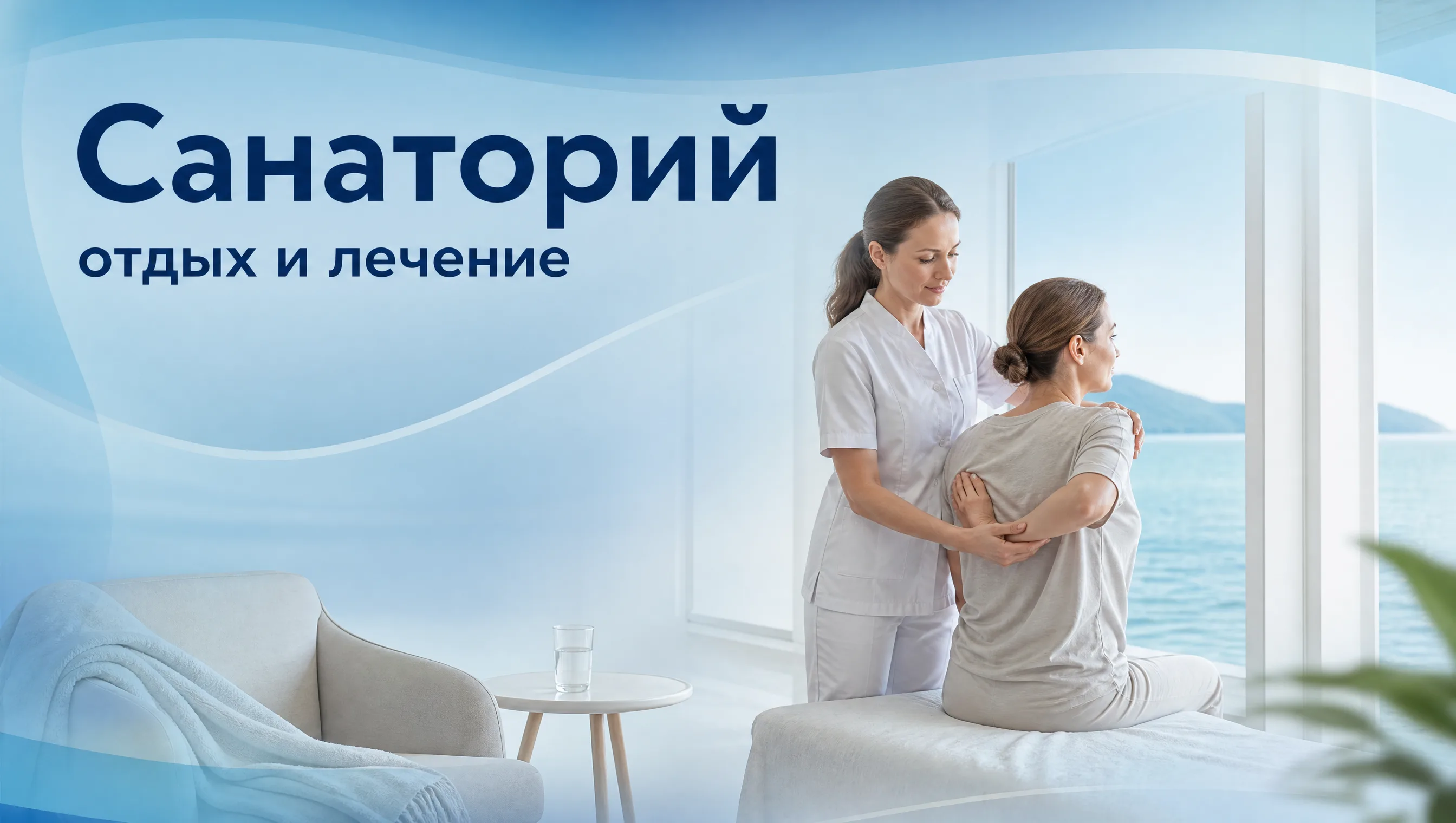 Санаторий, в котором совмещают отдых и лечение: процедуры, прогулки и отдых на природе